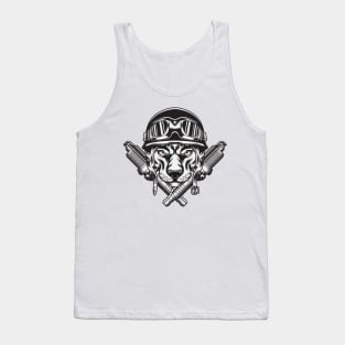 Panther Biker Tank Top